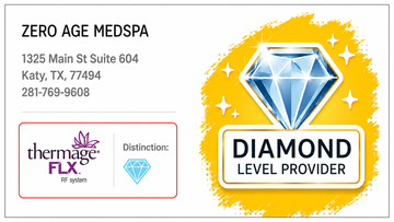 Zero Age MedSpa is now Thermage FLX® Diamond-certified, serving Katy & Houston, TX. 