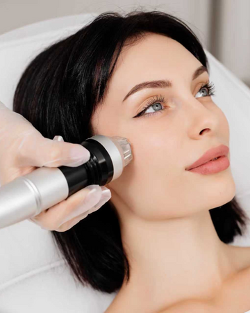 Microneedling collagen treatment at Zero Age MedSpa in Katy & Houston, TX