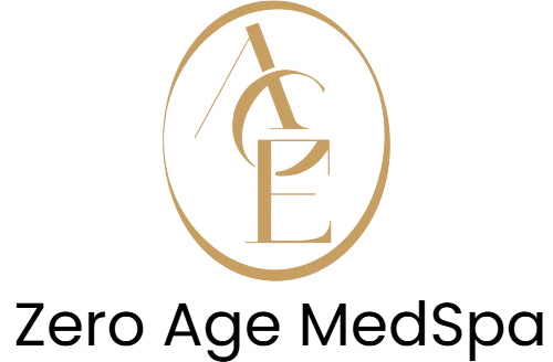 Zero Age MedSpa Logo with Texts